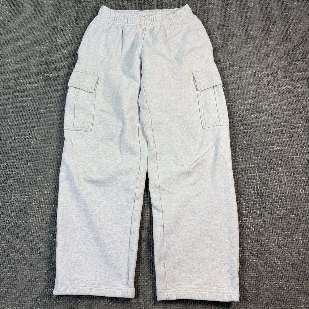 Aritzia Sweatfleece Mega Fit Cargo Sweatpants Unisex 2XS Grey Cozy Fleece